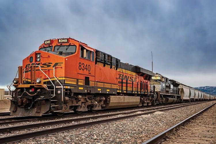 BNSF Engines At Rest