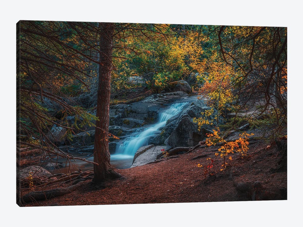 Disappointment Falls In Autumn by Christopher Thomas 1-piece Canvas Wall Art