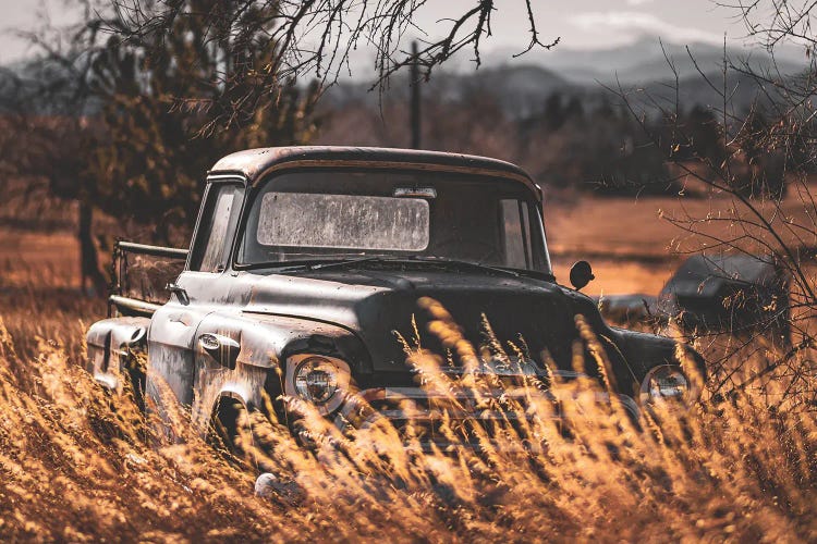 Dad's Old Chevrolet by Christopher Thomas wall art