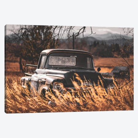 Dad's Old Chevrolet Canvas Print #CPH41} by Christopher Thomas Canvas Art