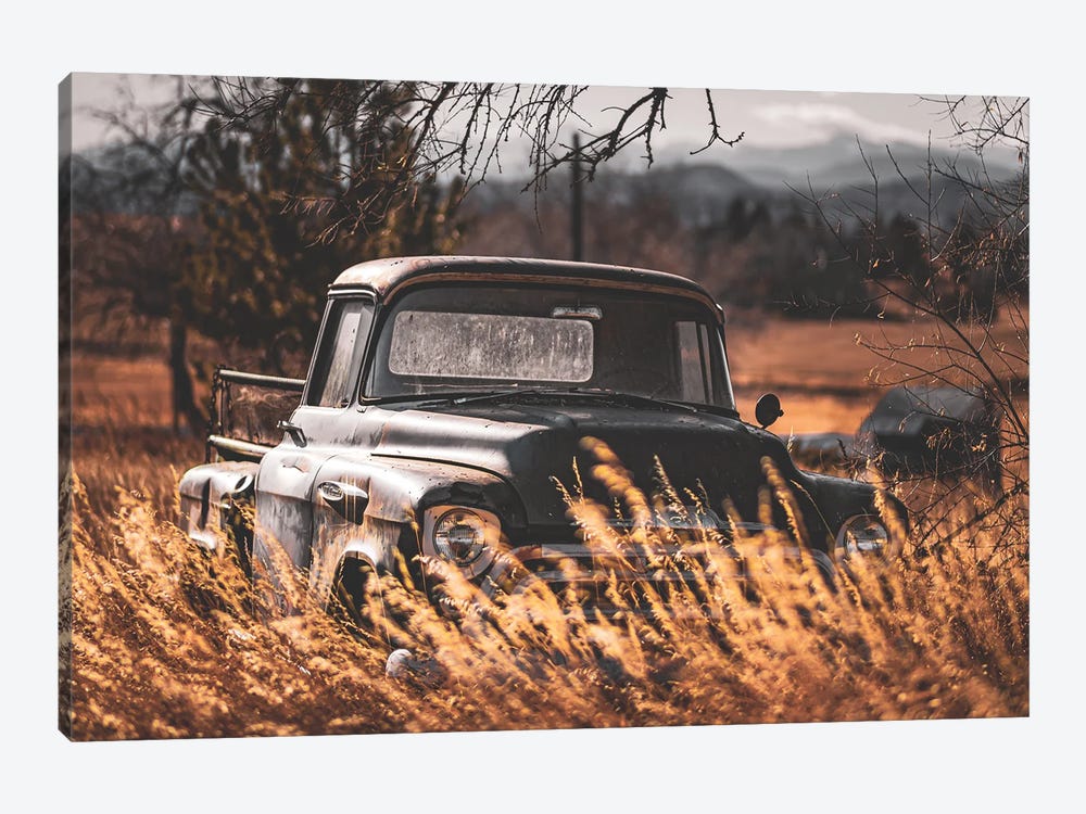 Dad's Old Chevrolet by Christopher Thomas 1-piece Canvas Print