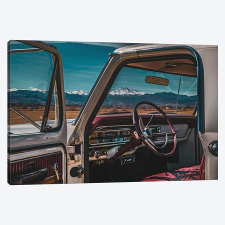 Dashboard Views Of The Rockies Canvas Print #CPH42} by Christopher Thomas Canvas Artwork