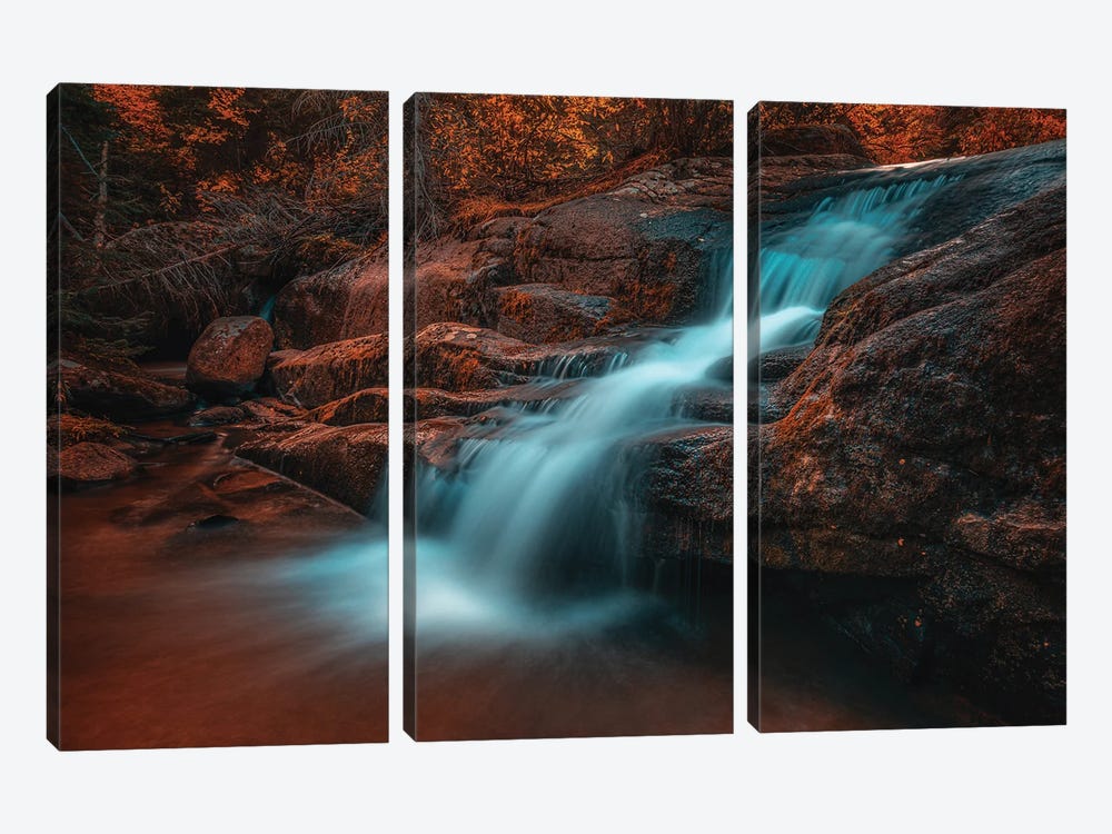 Disappointment Falls by Christopher Thomas 3-piece Canvas Artwork