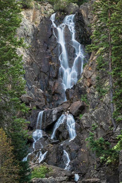 Fish Creek Falls Portrait by Christopher Thomas framed canvas print