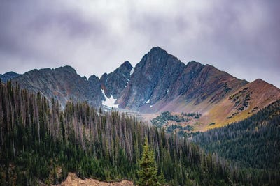 Nokhu Crags by Christopher Thomas framed canvas print