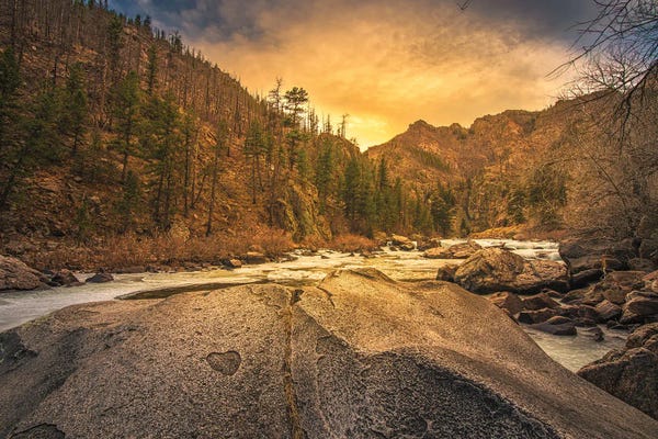 Colorado: Golden Canyon Glow II by Christopher Thomas