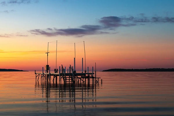 Chile: Grand Traverse - East Bay Sunset by Christopher Thomas