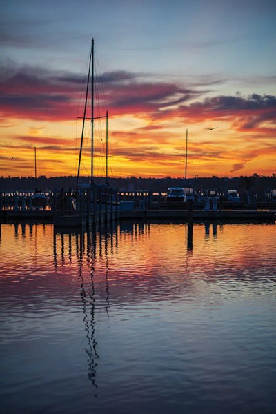 Grand Traverse Sunrise At Clinch Marina