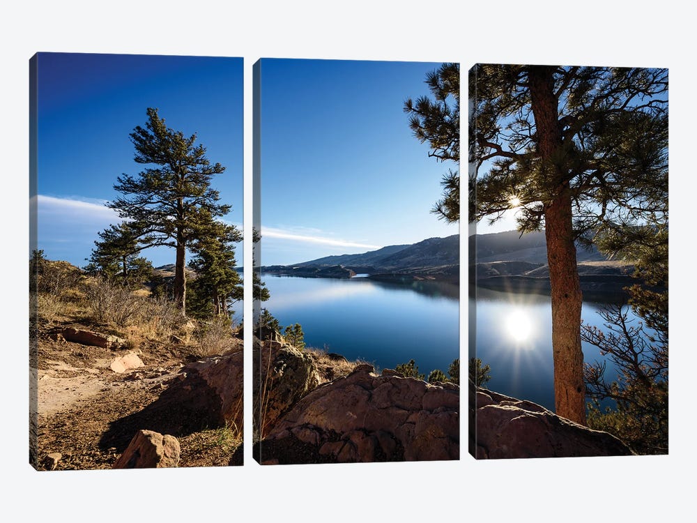 Horsetooth Afternoon by Christopher Thomas 3-piece Canvas Art