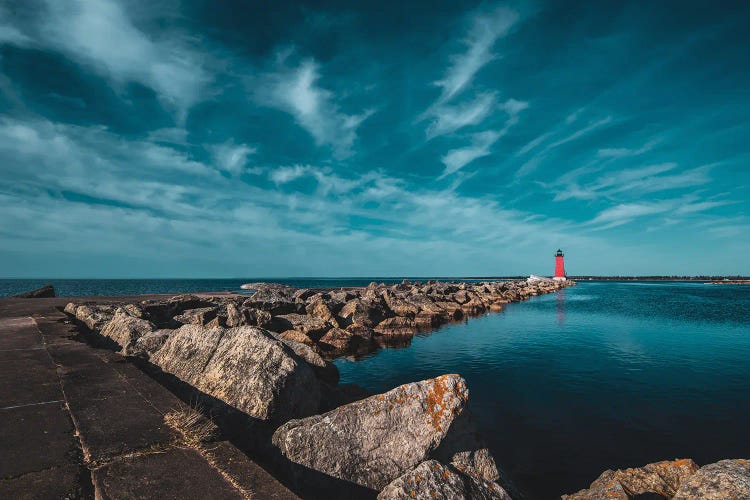 Manistique East Breakwater Light