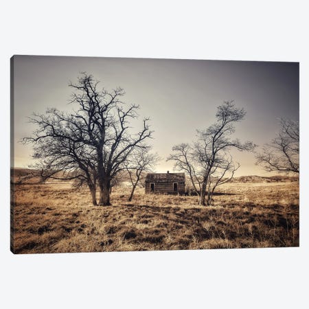 Pale House By The Hills Canvas Print #CPH97} by Christopher Thomas Canvas Artwork