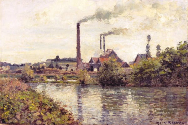 The Factory At Pontoise