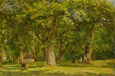 The Forest by Camille Pissarro canvas print