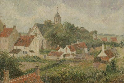 Le Village De Knocke, 1894, Ppp630, Paris Musées by Camille Pissarro canvas print