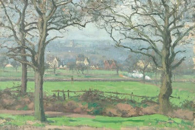 Near Sydenham Hill by Camille Pissarro canvas print