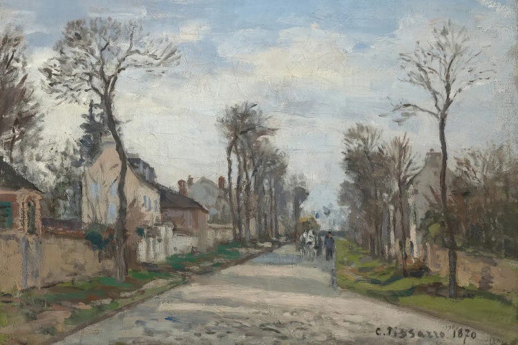 Route De Versailles, Louveciennes, 1870