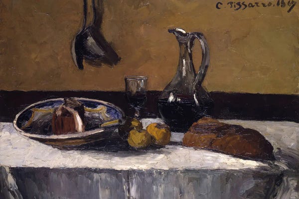 Camille Pissarro: Still Life by Camille Pissarro