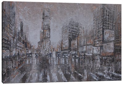Times Square I Canvas Art Print - Elisa Chupik
