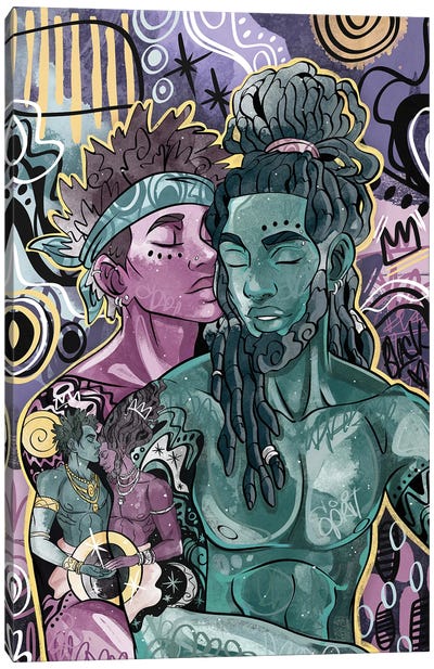 True Wealth Canvas Art Print - LGBTQ+ Art