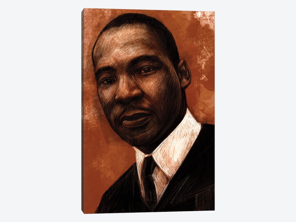 MLK JR by Christian Paniagua 1-piece Art Print