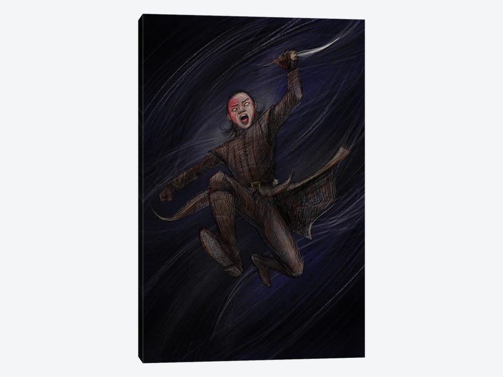 Arya Stark by Christian Paniagua 1-piece Canvas Art Print