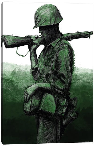 Vietnam Canvas Art Print - Soldier Art