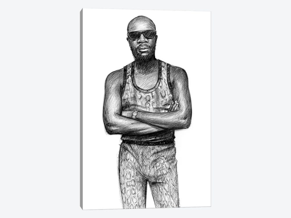 Isaac Hayes by Christian Paniagua 1-piece Canvas Print