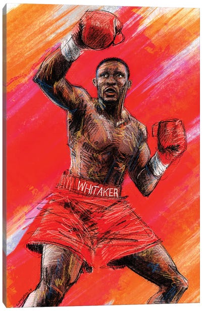 Whitaker Canvas Art Print - Boxing Art