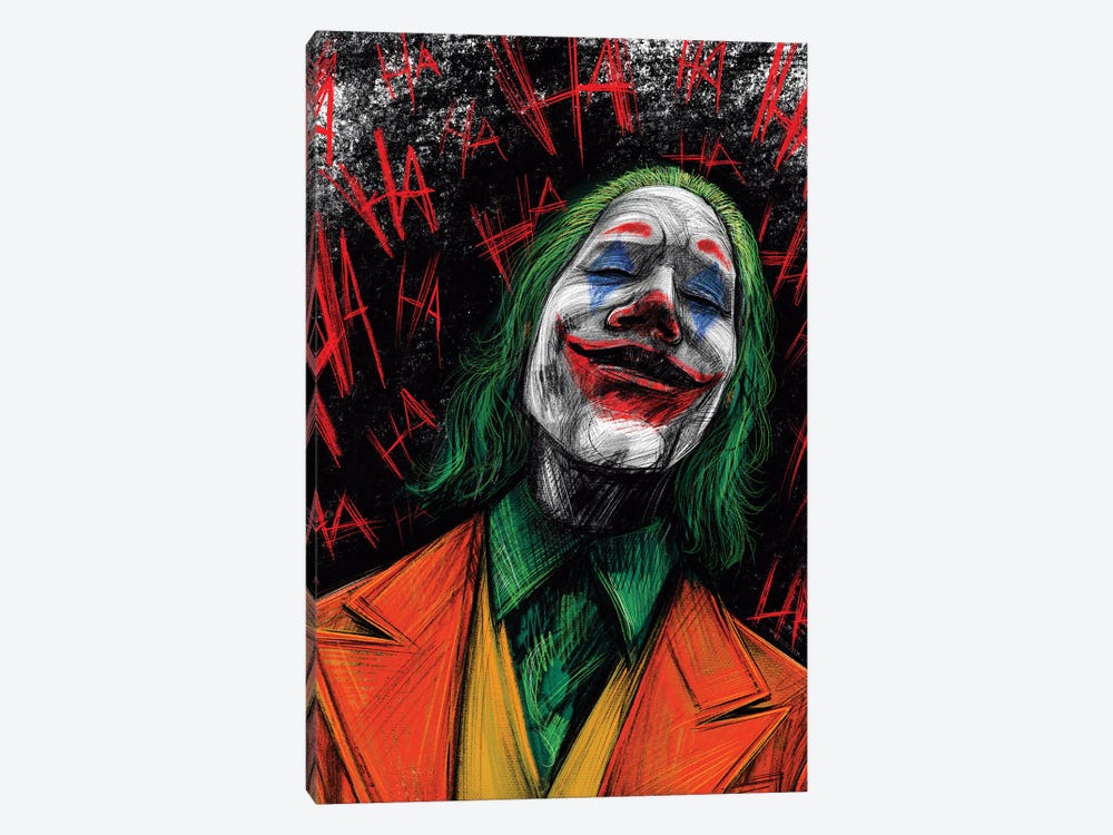 The Joker by Christian Paniagua 1-piece Canvas Art Print