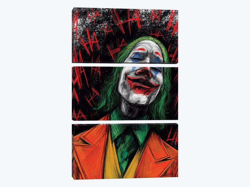 The Joker by Christian Paniagua 3-piece Art Print