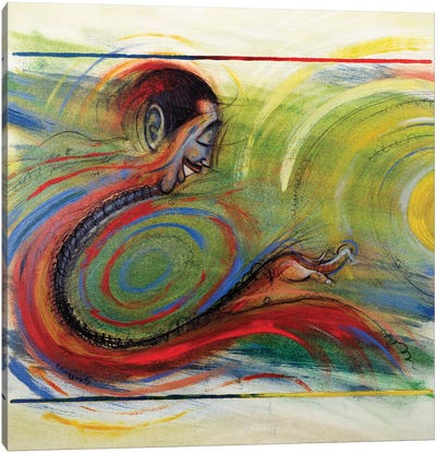 Duke Ellington Canvas Art Print - Christian Paniagua