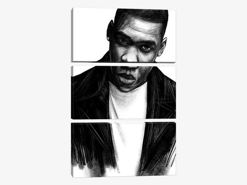 Jay Z by Christian Paniagua 3-piece Art Print
