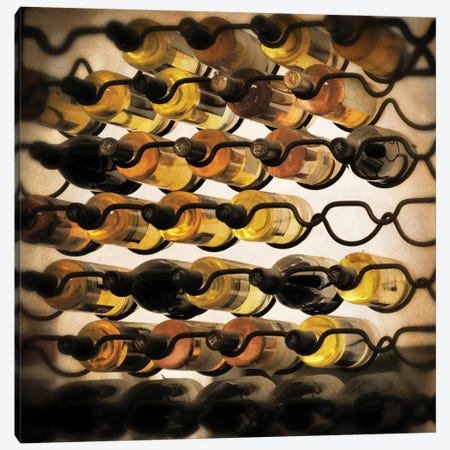 Wine Selection I Canvas Print #CPP13} by Anna Coppel Art Print