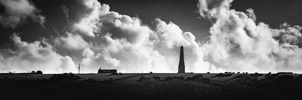 Chad Powell: Culver Down Silhouette by Chad Powell