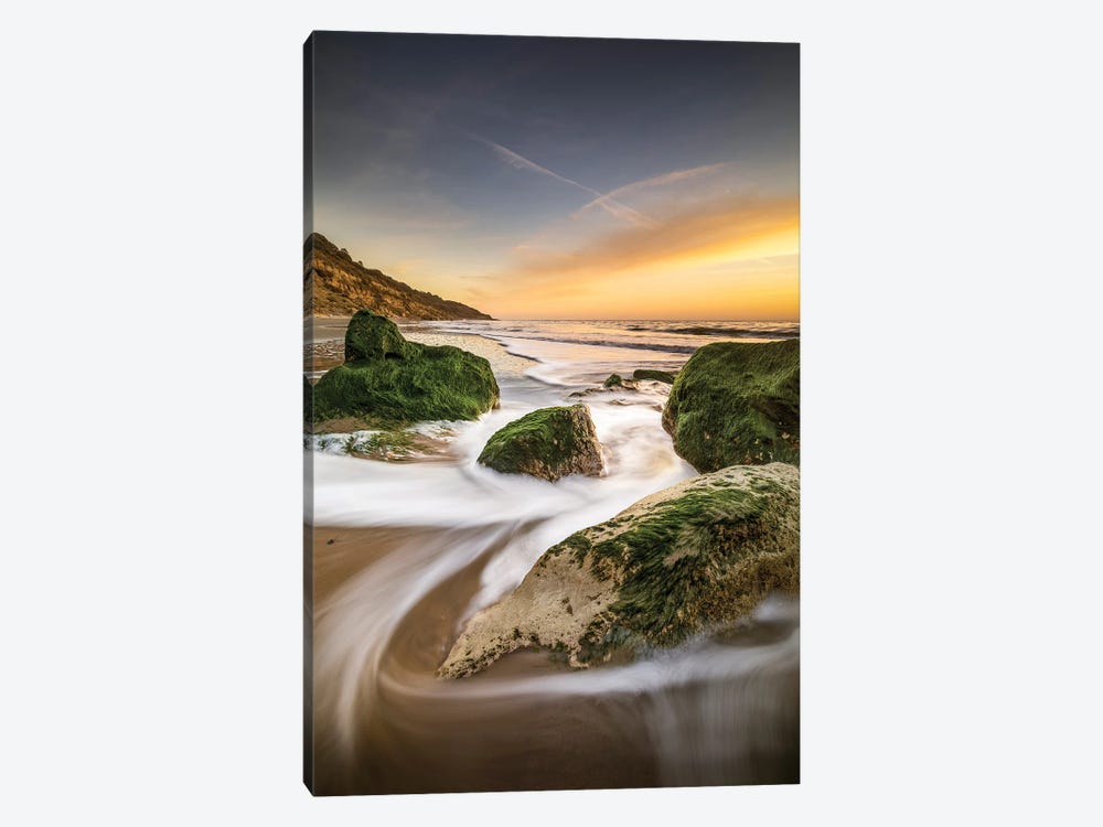 Whitecliff Bay Sunrise by Chad Powell 1-piece Canvas Print