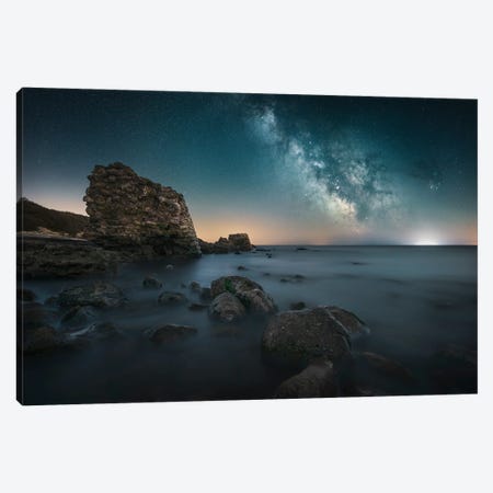 Spindler's Folly Milky Way Canvas Print #CPW12} by Chad Powell Canvas Art