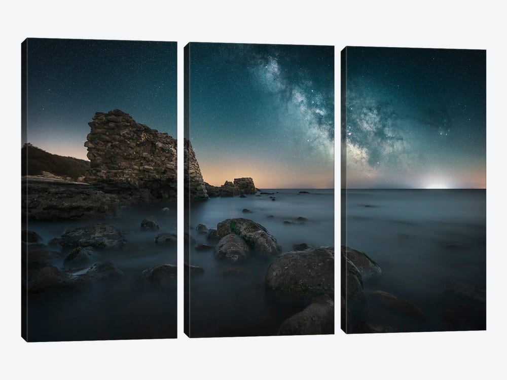 Spindler's Folly Milky Way by Chad Powell 3-piece Canvas Wall Art