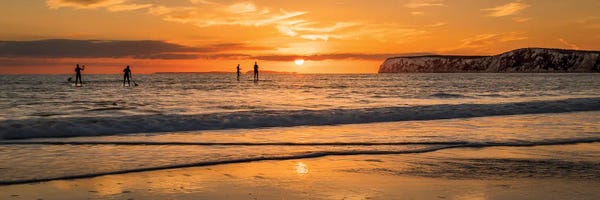Chad Powell: Compton Bay Paddleboarders by Chad Powell