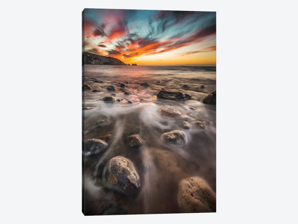 Sunset At Alum Bay The Needles II by Chad Powell 1-piece Canvas Artwork
