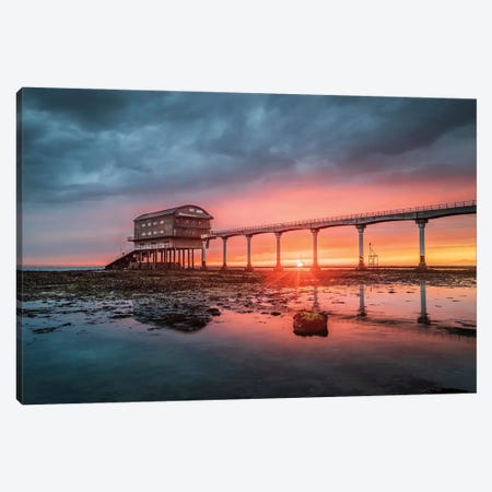 Bembridge Lifeboat Station Canvas Print #CPW16} by Chad Powell Canvas Art Print