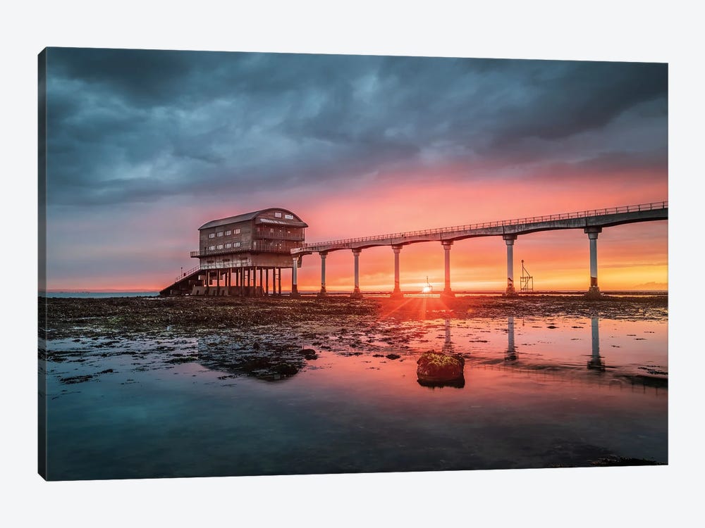 Bembridge Lifeboat Station by Chad Powell 1-piece Canvas Wall Art