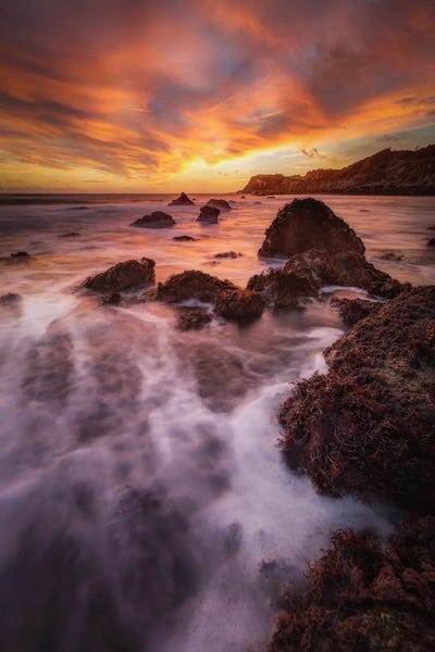 Chad Powell: Mount Bay Sunset by Chad Powell