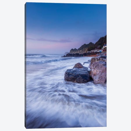 Pastel Colours Of Steephill Cove Canvas Print #CPW26} by Chad Powell Canvas Wall Art