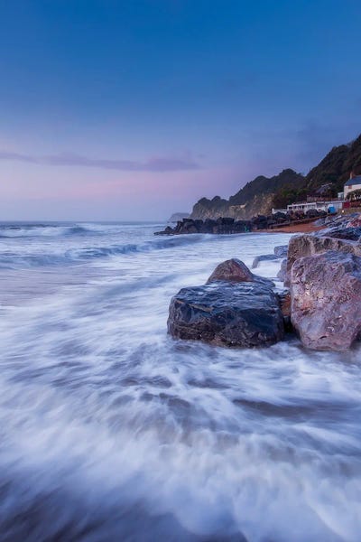 Chad Powell: Pastel Colours Of Steephill Cove by Chad Powell