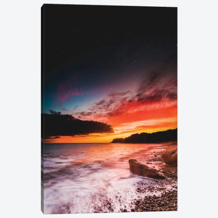 Twilight At Mount Bay Canvas Print #CPW33} by Chad Powell Canvas Art