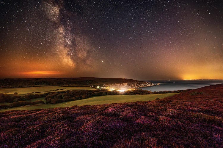 The Milky Way Above Headon Warren The Needles