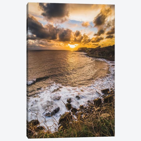 Sunset At Mount Bay Canvas Print #CPW36} by Chad Powell Canvas Art Print