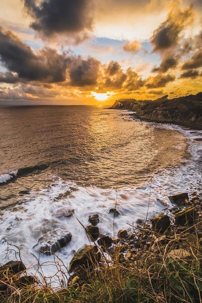 Chad Powell: Sunset At Mount Bay by Chad Powell