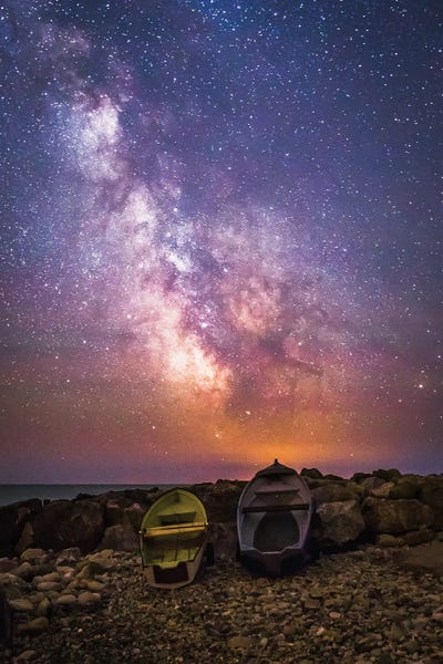 Chad Powell: Boats At Castle Haven by Chad Powell