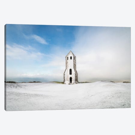 St Catherine's Oratory In The Snow Canvas Print #CPW48} by Chad Powell Canvas Print